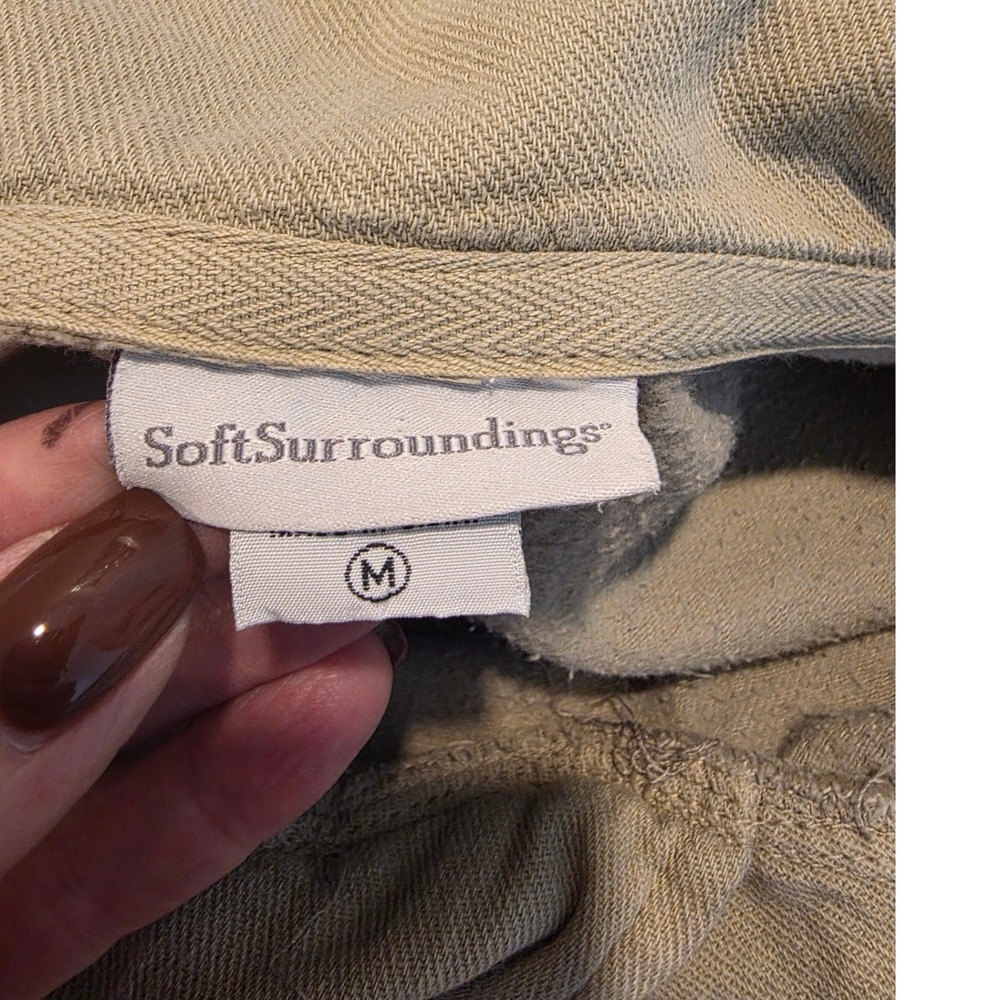 Soft‎ Surroundings Pullover Tunic Top Med. Oatmea… - image 4